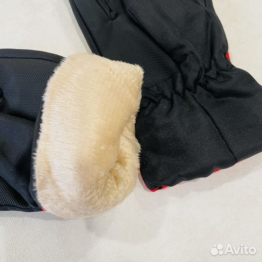 Зимние болоневые перчатки Человек-паук (новые)