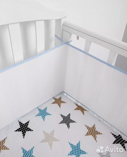 Бортики в детскую кроватку