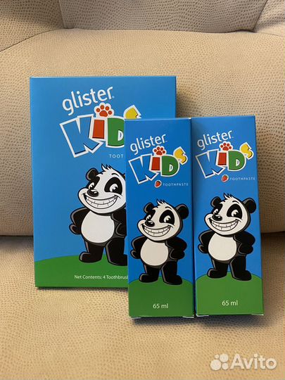 Amway glister детская зубная паста и щетки