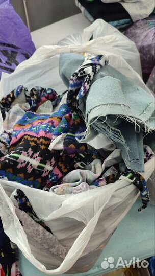 Лоскут обрезки ткани