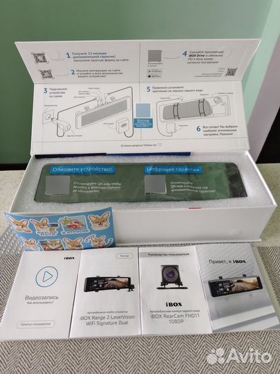 Видеорегистратор - зеркало заднего вида, новый