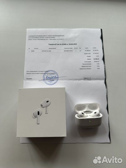 AirPods Pro 2, Оригинал, 10 дней, Чек