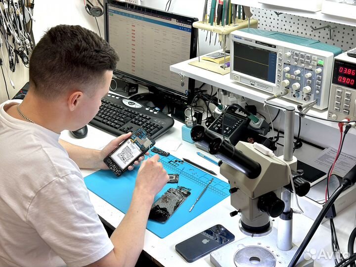 Ремонт телефонов, смартфонов iPhone Xiaomi Samsung