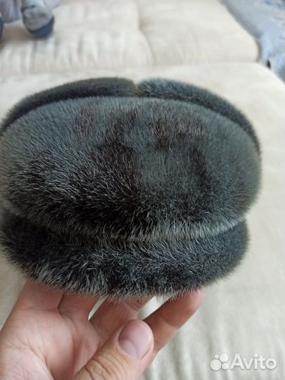 Меховая мужская кепка