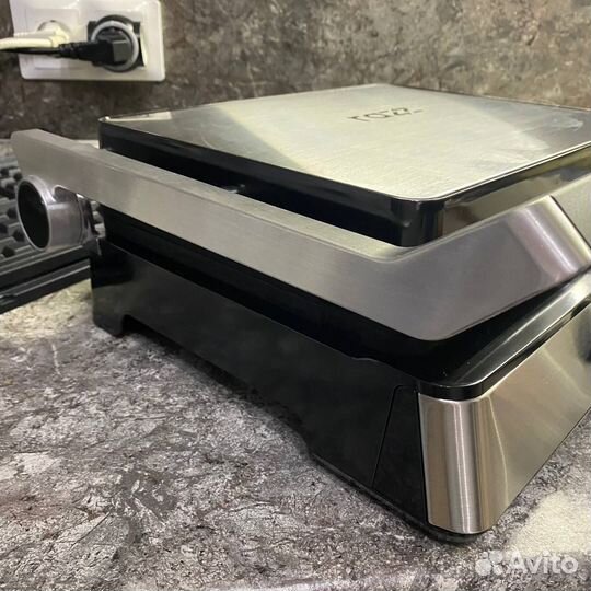 Электрический гриль 2 в 1