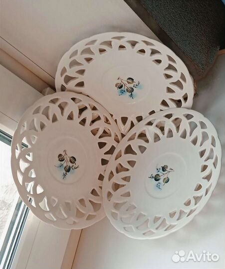 Тарелки-блюдца(набор)
