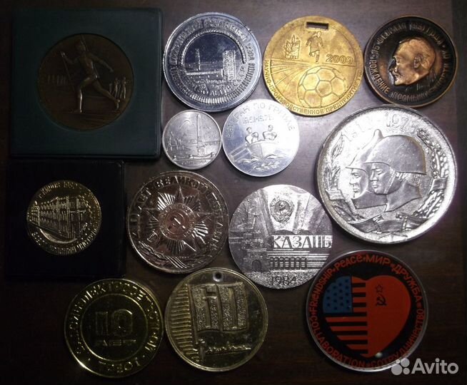 Настольные медали Казани, тасср, города, др