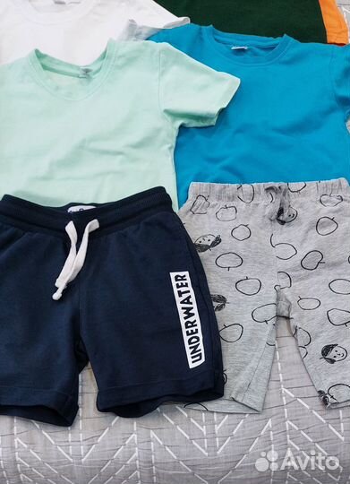 Футболки, шорты детские 110-116