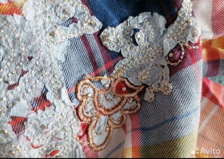 Рубашка женская 48 50 удлиненная