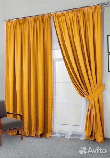 Готовые шторы Канвас