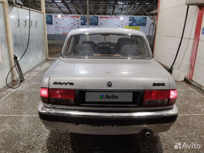 ГАЗ 3110 Волга 2.3 МТ, 2003, битый, 250 000 км