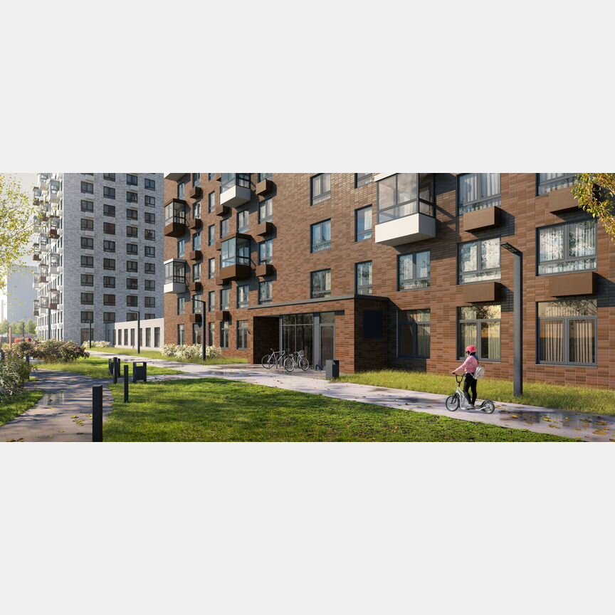 2-к. квартира, 60,1 м², 5/15 эт.