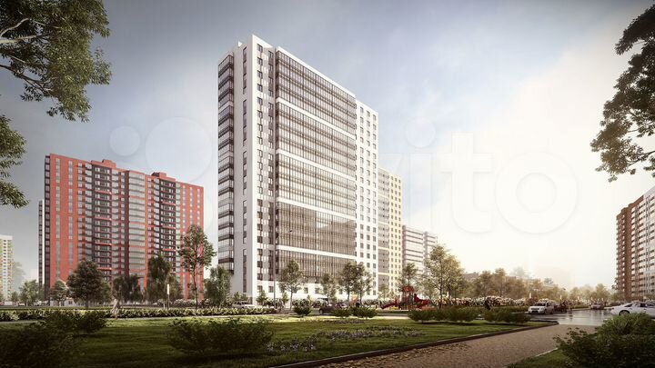 1-к. квартира, 34,5 м², 21/22 эт.
