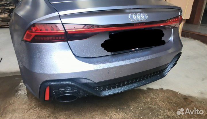 Задний бампер Audi A7 S7 Rs7