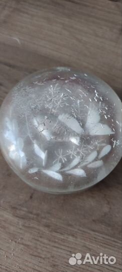 Винтажная пудреница