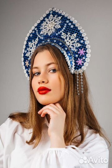 Кокошники русские народные новогодние