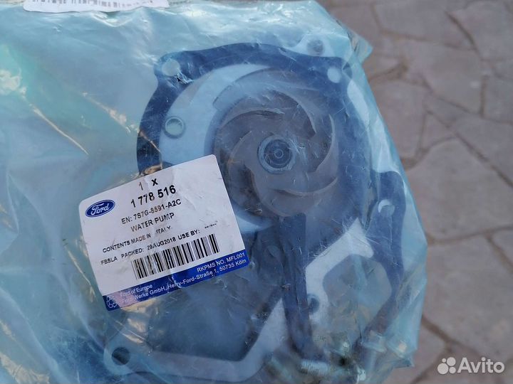 Помпа ford focus 2 1.6