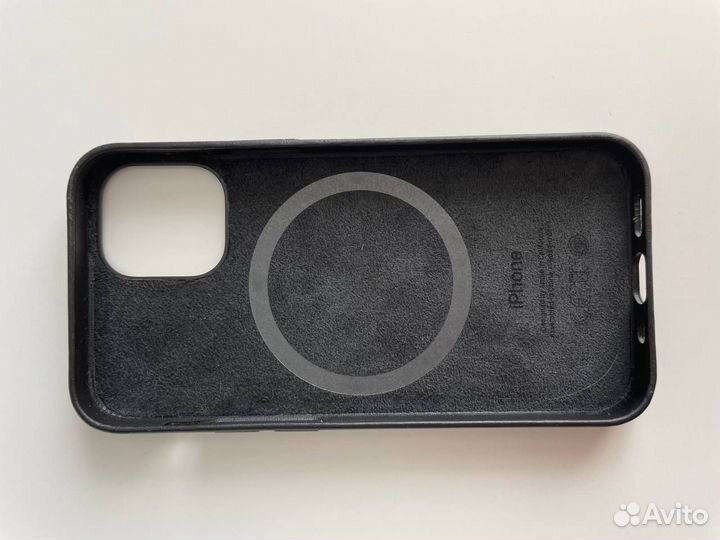 Кожаный чехол iPhone 12 mini Оригинал