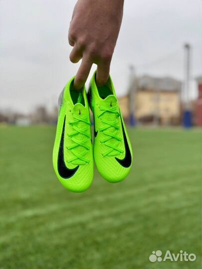 Детские бутсы Nike Mercurial Vapor 16 Light green