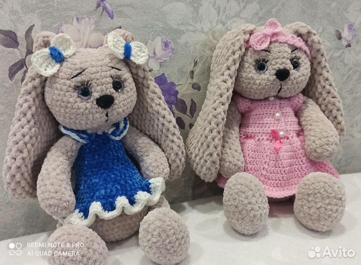 Зайки ручной работы