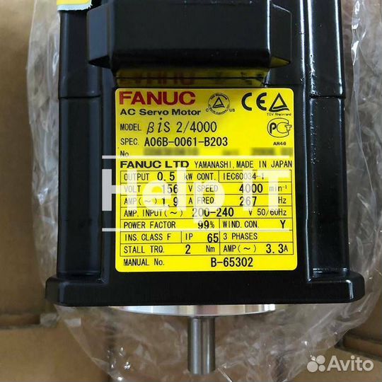 Серводвигатель Fanuc A06B-0061-B203