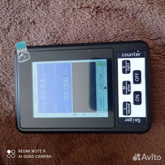 Дозиметр счётчик гейгера на запчасти