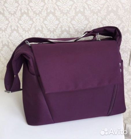 Stokke сумка для мамы purple