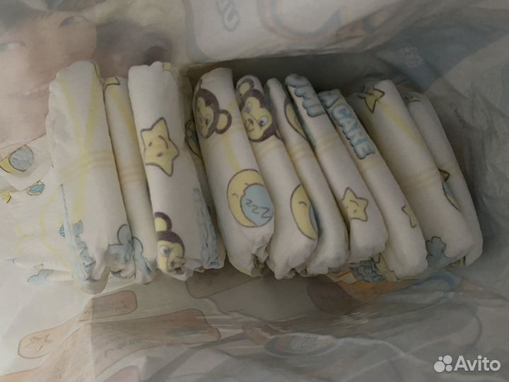 Подгузники momi размер S (4-8 кг) 10 штук