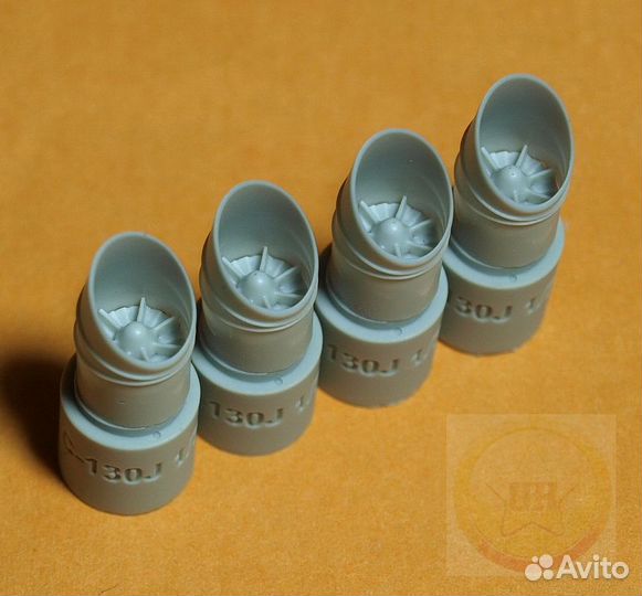 Bring It. 1/72. C-130J Выхлопные трубы RR 2100