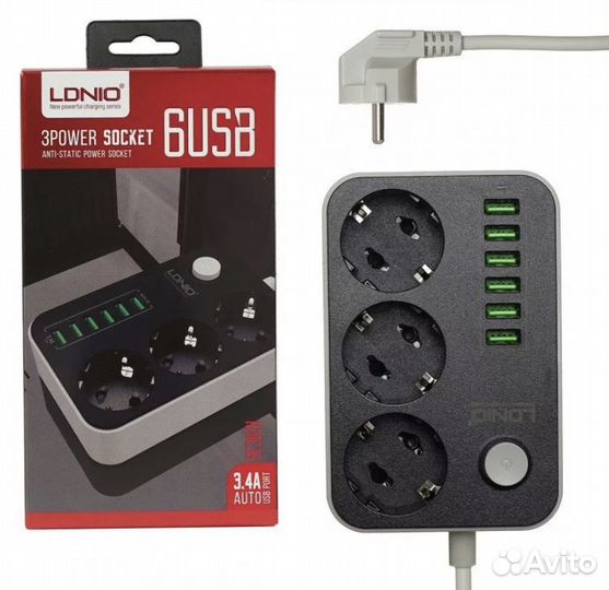 Сетевой фильтр-удлинитель