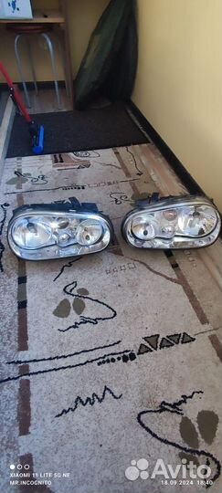 Передние фары golf 4