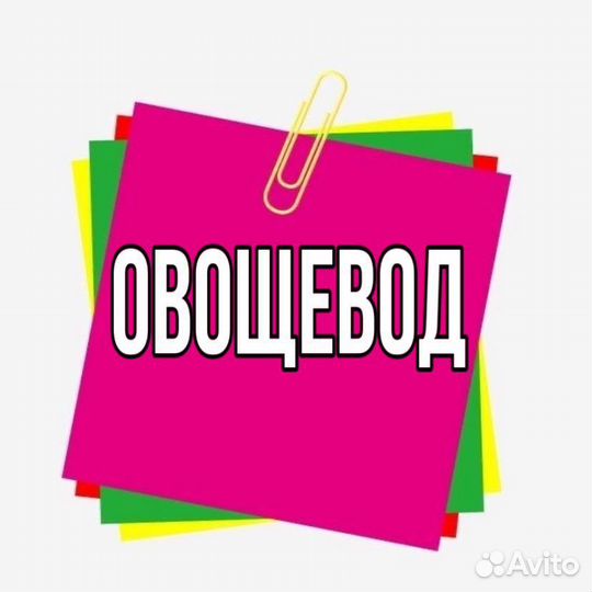 Овощевод в теплицу(ежедневные выплаты)