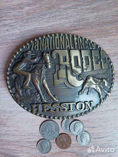 Винтажная пряжка для ремня 