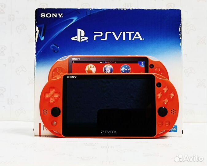 Sony PS Vita Slim 8 Gb Neon Orange HEN В коробке