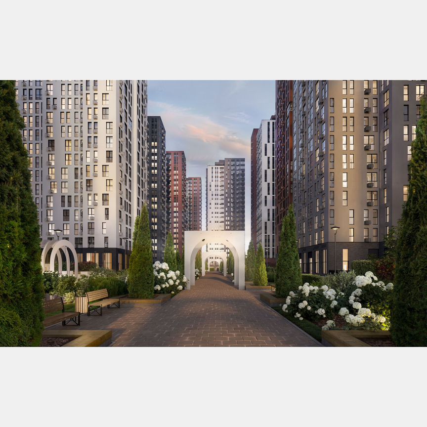 3-к. квартира, 66,6 м², 27/30 эт.