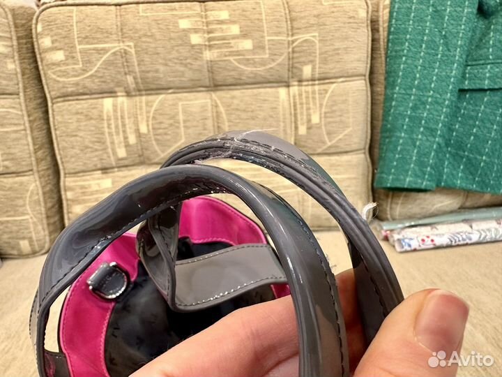 Сумка лаковая Armani jeans оригинал