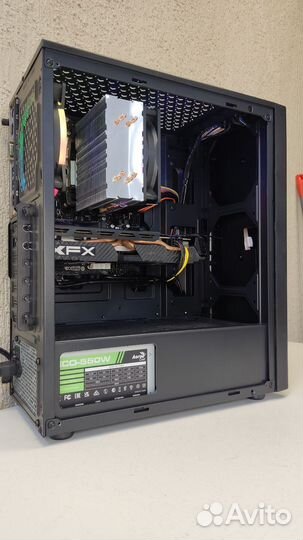 Игровой пк RX 590 + Ryzen 5 1600 + 16 RAM