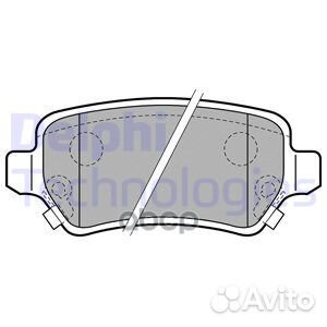 Колодки тормозные opel astra G/H/zafira A задние