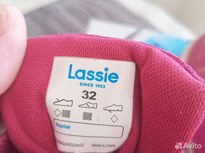 Ботинки демисезонные для девочки, размер 32