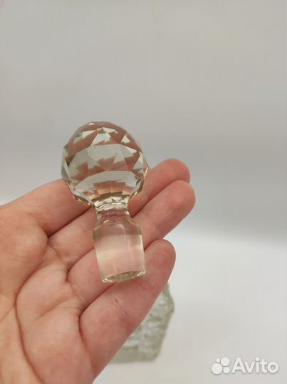 Флакон для духов, хрусталь, Туалетная баночка нач