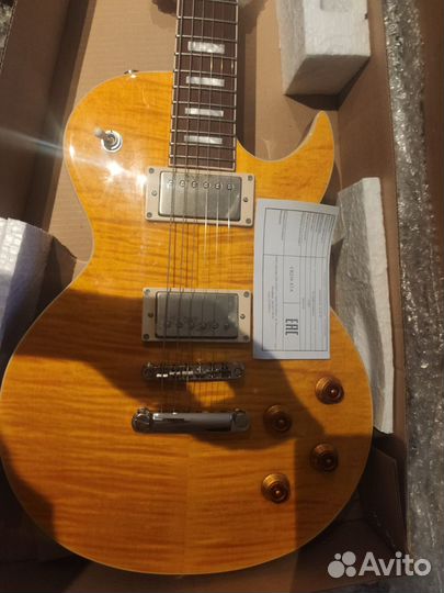 Гитара Les Paul Cort CR250 новая электрогитара