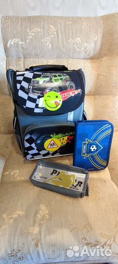 Детский портфель Erhaft Джип для мальчика