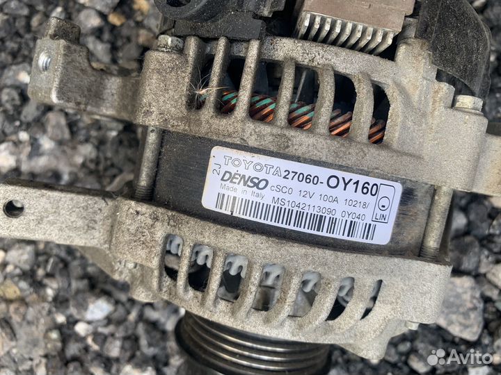 Генератор toyota corolla e180 1,4МКПП