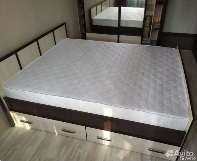 Спальный гарнитур Сакура и шкаф Маэстро