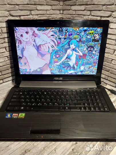 Ноутбук Asus N53TA ssd/6 Gb/video 2Gb