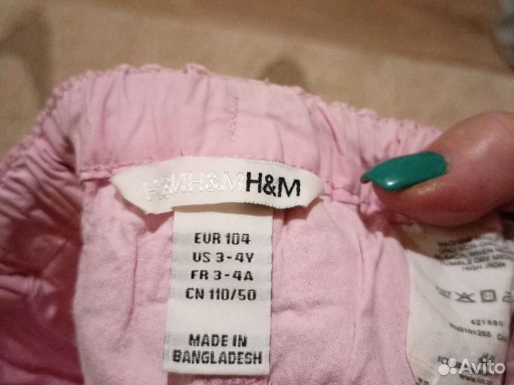 Шорты для девочки 110