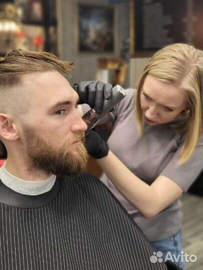 Мужские стрижки, моделирование бороды