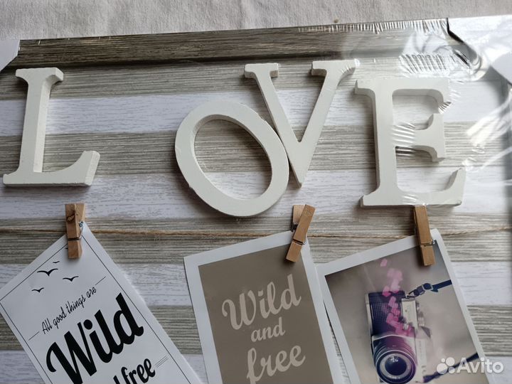 Рамка для фотографий 30 40, новая. В пленке