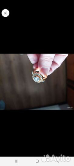 Серьги кольца