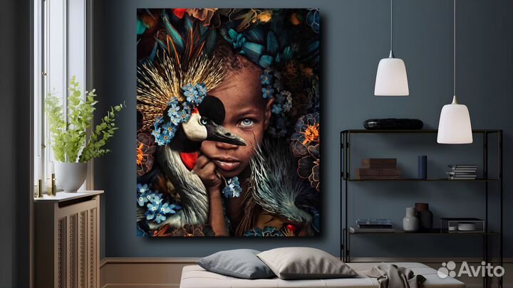 Красочная картина 